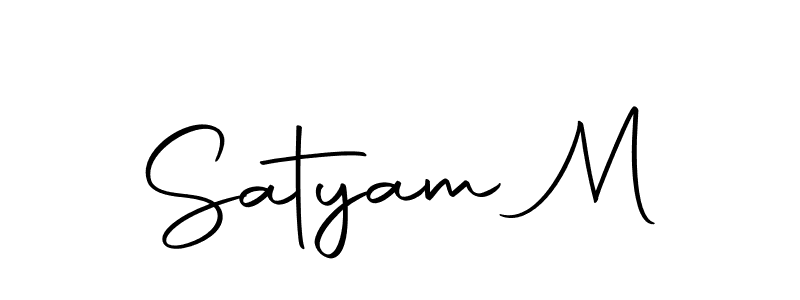 Also You can easily find your signature by using the search form. We will create Satyam M name handwritten signature images for you free of cost using Autography-DOLnW sign style. Satyam M signature style 10 images and pictures png