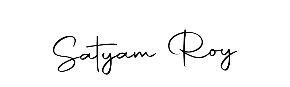 Make a beautiful signature design for name Satyam Roy. Use this online signature maker to create a handwritten signature for free. Satyam Roy signature style 10 images and pictures png