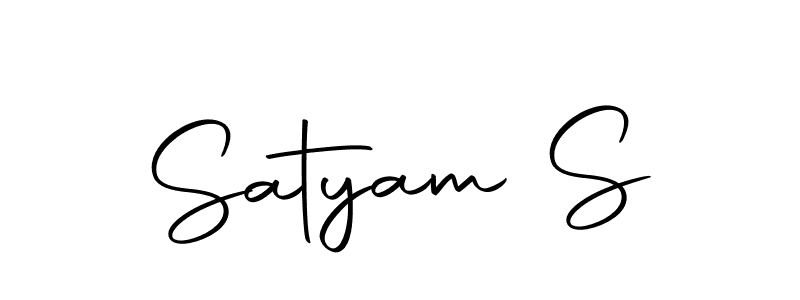 Autography-DOLnW is a professional signature style that is perfect for those who want to add a touch of class to their signature. It is also a great choice for those who want to make their signature more unique. Get Satyam S name to fancy signature for free. Satyam S signature style 10 images and pictures png