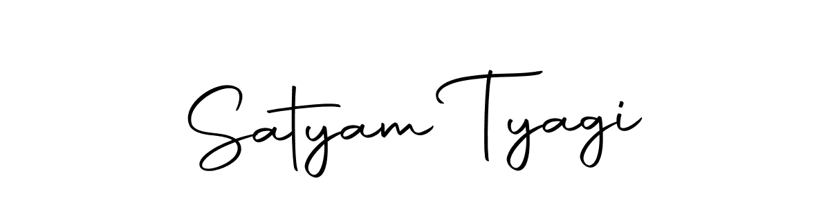 How to make Satyam Tyagi signature? Autography-DOLnW is a professional autograph style. Create handwritten signature for Satyam Tyagi name. Satyam Tyagi signature style 10 images and pictures png