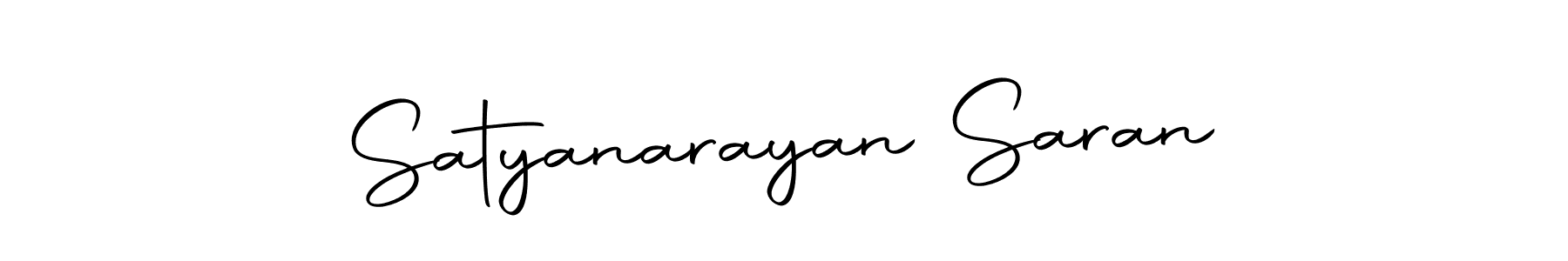 Make a beautiful signature design for name Satyanarayan Saran. With this signature (Autography-DOLnW) style, you can create a handwritten signature for free. Satyanarayan Saran signature style 10 images and pictures png