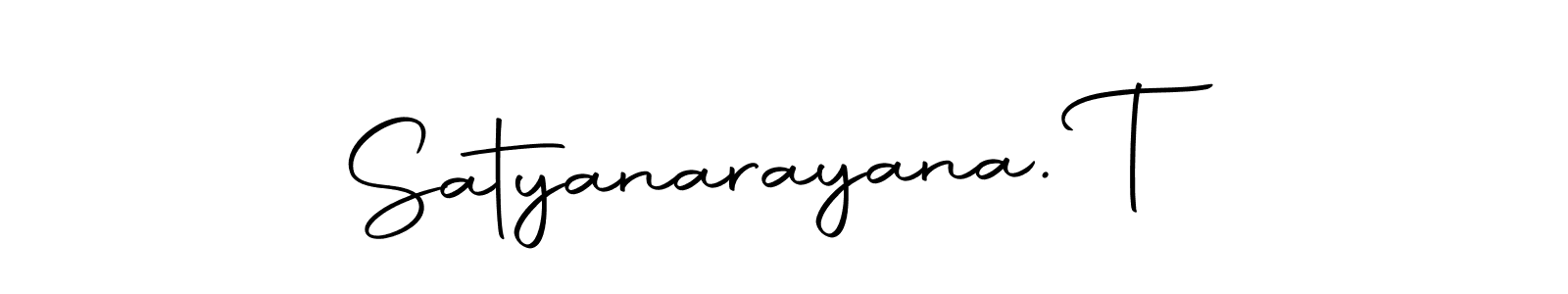 Use a signature maker to create a handwritten signature online. With this signature software, you can design (Autography-DOLnW) your own signature for name Satyanarayana. T. Satyanarayana. T signature style 10 images and pictures png