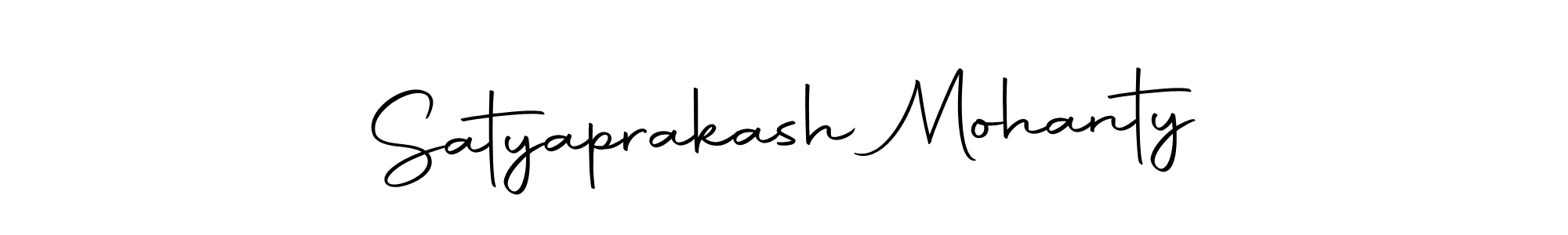 Create a beautiful signature design for name Satyaprakash Mohanty. With this signature (Autography-DOLnW) fonts, you can make a handwritten signature for free. Satyaprakash Mohanty signature style 10 images and pictures png