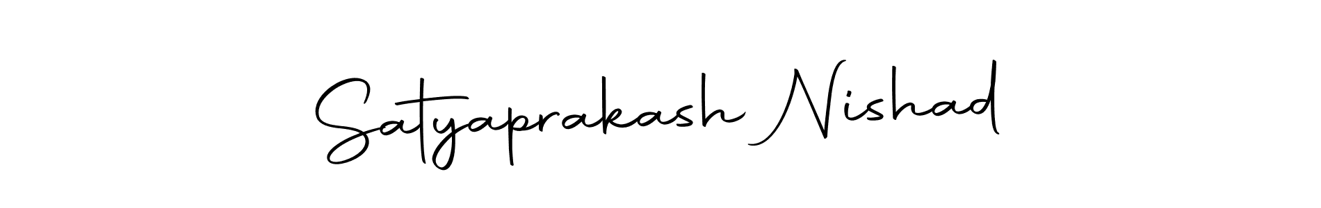 The best way (Autography-DOLnW) to make a short signature is to pick only two or three words in your name. The name Satyaprakash Nishad include a total of six letters. For converting this name. Satyaprakash Nishad signature style 10 images and pictures png