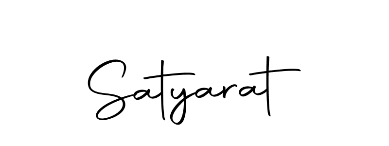 Use a signature maker to create a handwritten signature online. With this signature software, you can design (Autography-DOLnW) your own signature for name Satyarat. Satyarat signature style 10 images and pictures png