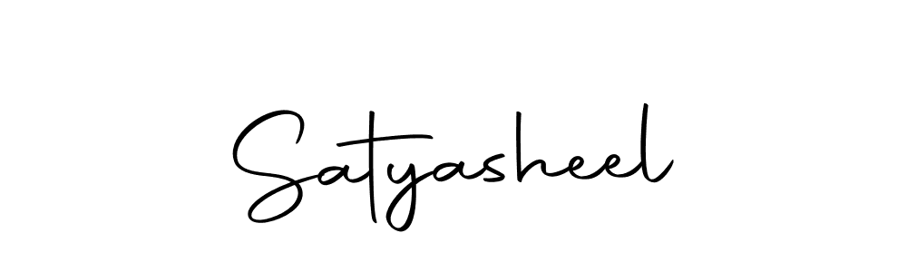 How to make Satyasheel signature? Autography-DOLnW is a professional autograph style. Create handwritten signature for Satyasheel name. Satyasheel signature style 10 images and pictures png