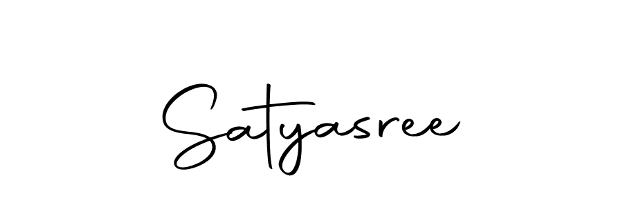 Make a beautiful signature design for name Satyasree. With this signature (Autography-DOLnW) style, you can create a handwritten signature for free. Satyasree signature style 10 images and pictures png
