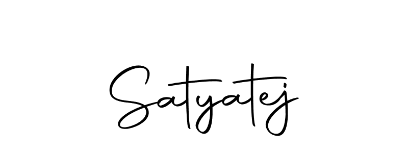 Make a beautiful signature design for name Satyatej. Use this online signature maker to create a handwritten signature for free. Satyatej signature style 10 images and pictures png