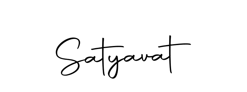 Make a beautiful signature design for name Satyavat. With this signature (Autography-DOLnW) style, you can create a handwritten signature for free. Satyavat signature style 10 images and pictures png