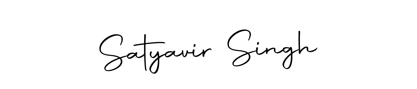 Make a beautiful signature design for name Satyavir Singh. With this signature (Autography-DOLnW) style, you can create a handwritten signature for free. Satyavir Singh signature style 10 images and pictures png