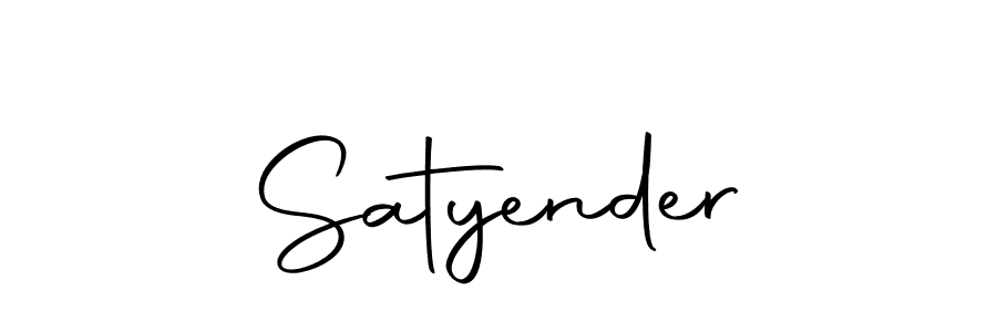 Use a signature maker to create a handwritten signature online. With this signature software, you can design (Autography-DOLnW) your own signature for name Satyender. Satyender signature style 10 images and pictures png