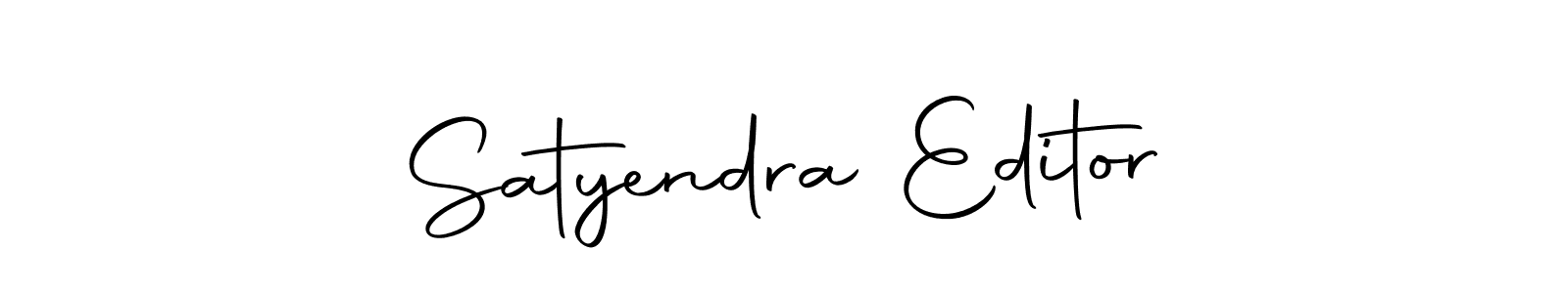 How to make Satyendra Editor name signature. Use Autography-DOLnW style for creating short signs online. This is the latest handwritten sign. Satyendra Editor signature style 10 images and pictures png