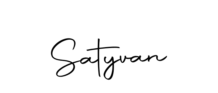 The best way (Autography-DOLnW) to make a short signature is to pick only two or three words in your name. The name Satyvan include a total of six letters. For converting this name. Satyvan signature style 10 images and pictures png