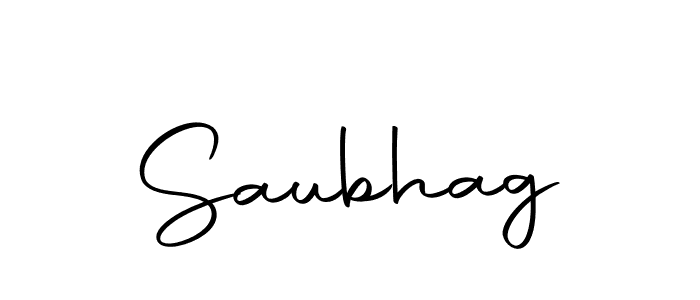 How to make Saubhag name signature. Use Autography-DOLnW style for creating short signs online. This is the latest handwritten sign. Saubhag signature style 10 images and pictures png