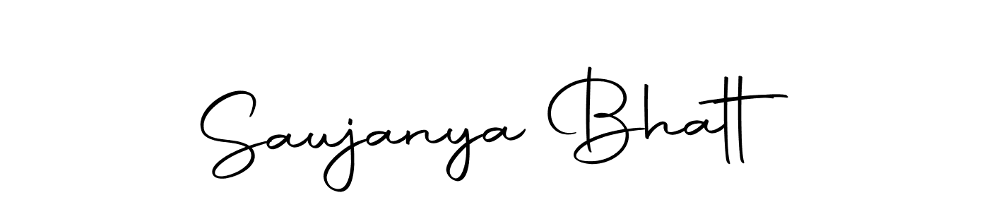 How to make Saujanya Bhatt signature? Autography-DOLnW is a professional autograph style. Create handwritten signature for Saujanya Bhatt name. Saujanya Bhatt signature style 10 images and pictures png