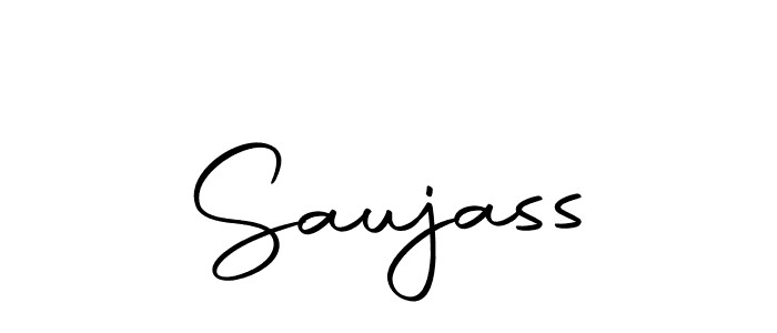 You should practise on your own different ways (Autography-DOLnW) to write your name (Saujass) in signature. don't let someone else do it for you. Saujass signature style 10 images and pictures png