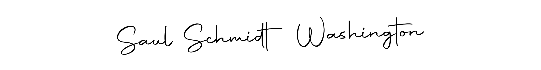 How to make Saul Schmidt Washington name signature. Use Autography-DOLnW style for creating short signs online. This is the latest handwritten sign. Saul Schmidt Washington signature style 10 images and pictures png