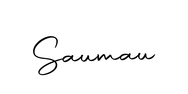 The best way (Autography-DOLnW) to make a short signature is to pick only two or three words in your name. The name Saumau include a total of six letters. For converting this name. Saumau signature style 10 images and pictures png