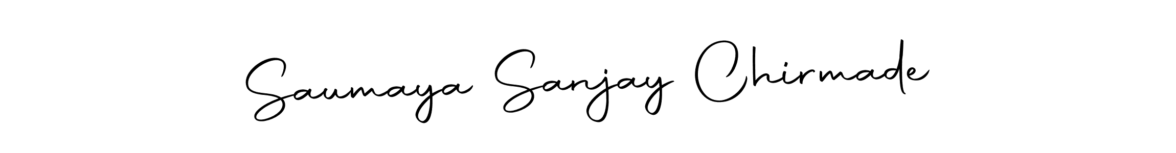 Also You can easily find your signature by using the search form. We will create Saumaya Sanjay Chirmade name handwritten signature images for you free of cost using Autography-DOLnW sign style. Saumaya Sanjay Chirmade signature style 10 images and pictures png