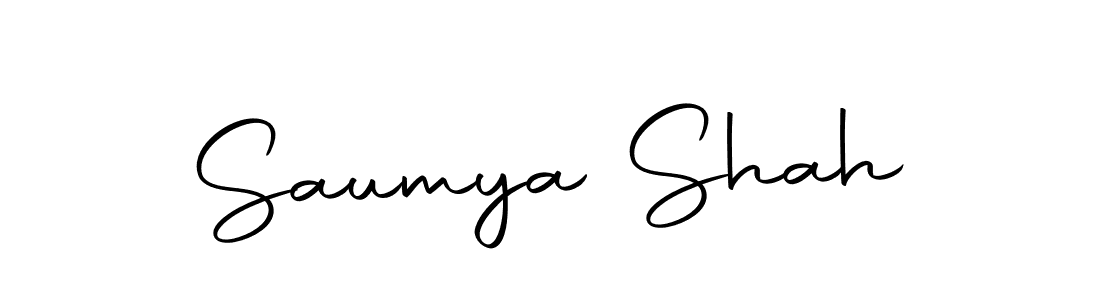 The best way (Autography-DOLnW) to make a short signature is to pick only two or three words in your name. The name Saumya Shah include a total of six letters. For converting this name. Saumya Shah signature style 10 images and pictures png