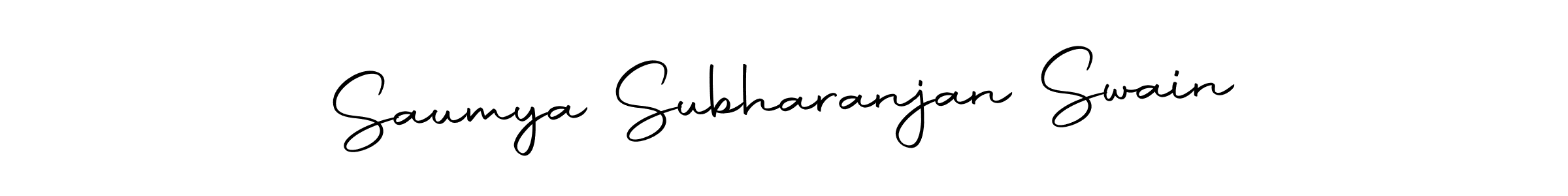 Also we have Saumya Subharanjan Swain name is the best signature style. Create professional handwritten signature collection using Autography-DOLnW autograph style. Saumya Subharanjan Swain signature style 10 images and pictures png