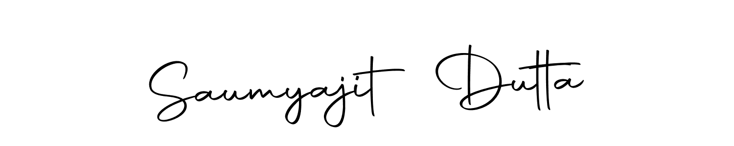 Make a beautiful signature design for name Saumyajit Dutta. With this signature (Autography-DOLnW) style, you can create a handwritten signature for free. Saumyajit Dutta signature style 10 images and pictures png