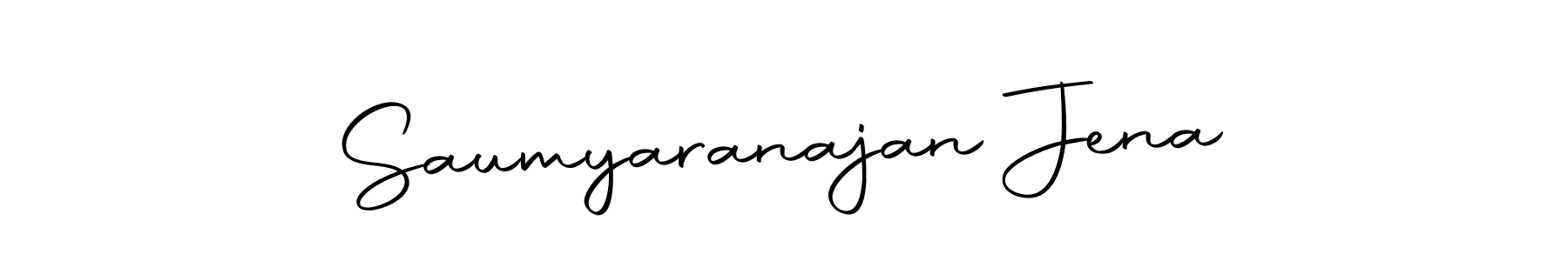 Saumyaranajan Jena stylish signature style. Best Handwritten Sign (Autography-DOLnW) for my name. Handwritten Signature Collection Ideas for my name Saumyaranajan Jena. Saumyaranajan Jena signature style 10 images and pictures png