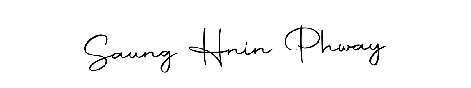 Make a beautiful signature design for name Saung Hnin Phway. Use this online signature maker to create a handwritten signature for free. Saung Hnin Phway signature style 10 images and pictures png