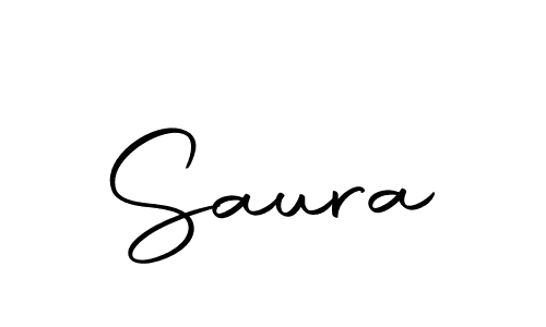 Design your own signature with our free online signature maker. With this signature software, you can create a handwritten (Autography-DOLnW) signature for name Saura. Saura signature style 10 images and pictures png