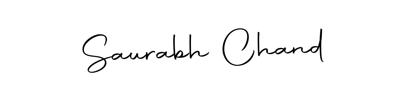 Make a beautiful signature design for name Saurabh Chand. Use this online signature maker to create a handwritten signature for free. Saurabh Chand signature style 10 images and pictures png