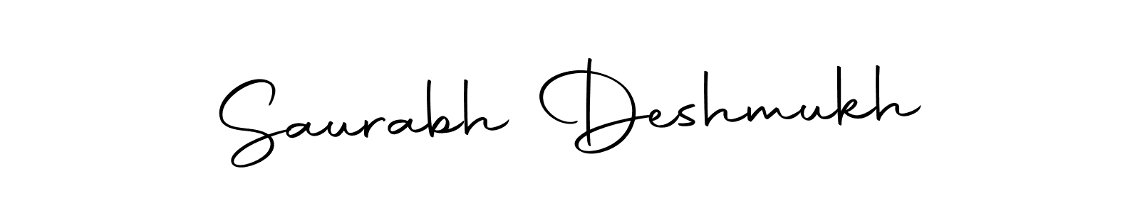 How to make Saurabh Deshmukh signature? Autography-DOLnW is a professional autograph style. Create handwritten signature for Saurabh Deshmukh name. Saurabh Deshmukh signature style 10 images and pictures png