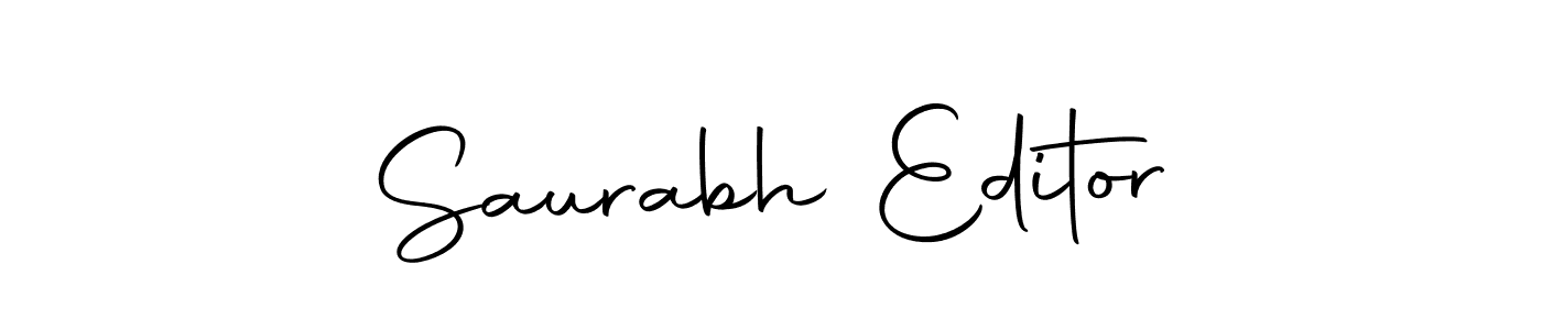 This is the best signature style for the Saurabh Editor name. Also you like these signature font (Autography-DOLnW). Mix name signature. Saurabh Editor signature style 10 images and pictures png