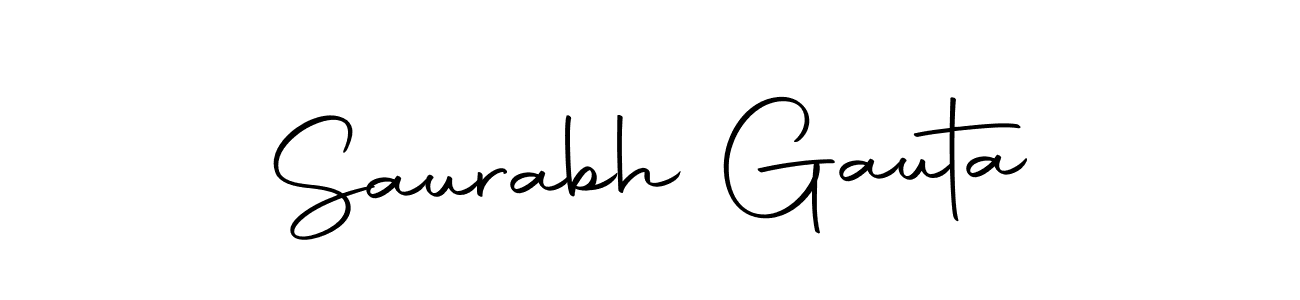Also we have Saurabh Gauta name is the best signature style. Create professional handwritten signature collection using Autography-DOLnW autograph style. Saurabh Gauta signature style 10 images and pictures png