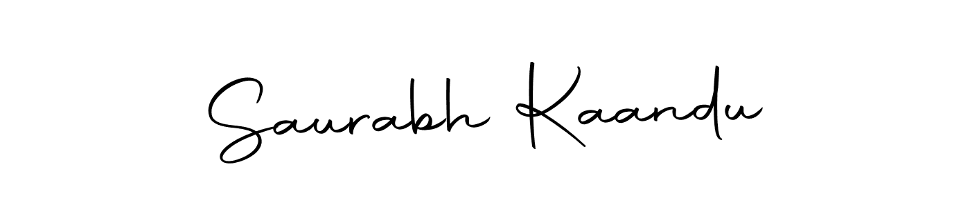 Make a beautiful signature design for name Saurabh Kaandu. Use this online signature maker to create a handwritten signature for free. Saurabh Kaandu signature style 10 images and pictures png