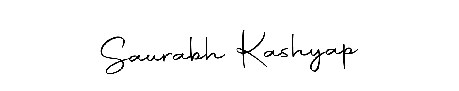 How to make Saurabh Kashyap signature? Autography-DOLnW is a professional autograph style. Create handwritten signature for Saurabh Kashyap name. Saurabh Kashyap signature style 10 images and pictures png