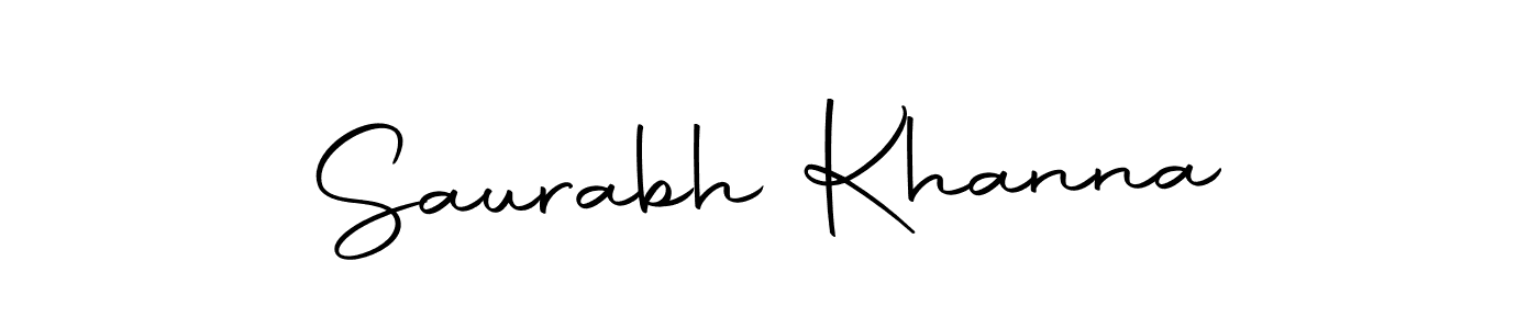 Autography-DOLnW is a professional signature style that is perfect for those who want to add a touch of class to their signature. It is also a great choice for those who want to make their signature more unique. Get Saurabh Khanna name to fancy signature for free. Saurabh Khanna signature style 10 images and pictures png