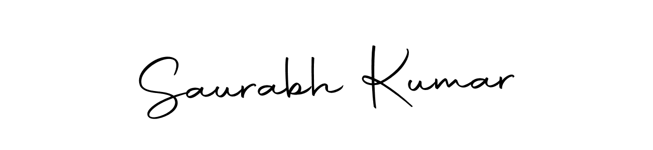 Create a beautiful signature design for name Saurabh Kumar. With this signature (Autography-DOLnW) fonts, you can make a handwritten signature for free. Saurabh Kumar signature style 10 images and pictures png