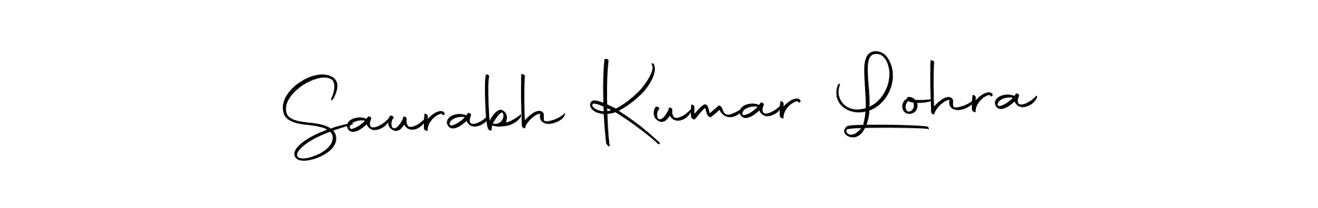Design your own signature with our free online signature maker. With this signature software, you can create a handwritten (Autography-DOLnW) signature for name Saurabh Kumar Lohra. Saurabh Kumar Lohra signature style 10 images and pictures png