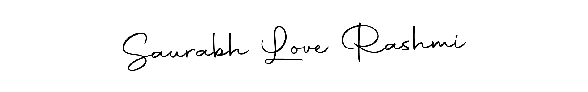 Saurabh Love Rashmi stylish signature style. Best Handwritten Sign (Autography-DOLnW) for my name. Handwritten Signature Collection Ideas for my name Saurabh Love Rashmi. Saurabh Love Rashmi signature style 10 images and pictures png