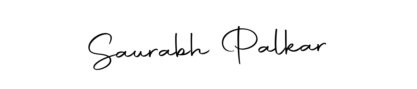 Create a beautiful signature design for name Saurabh Palkar. With this signature (Autography-DOLnW) fonts, you can make a handwritten signature for free. Saurabh Palkar signature style 10 images and pictures png