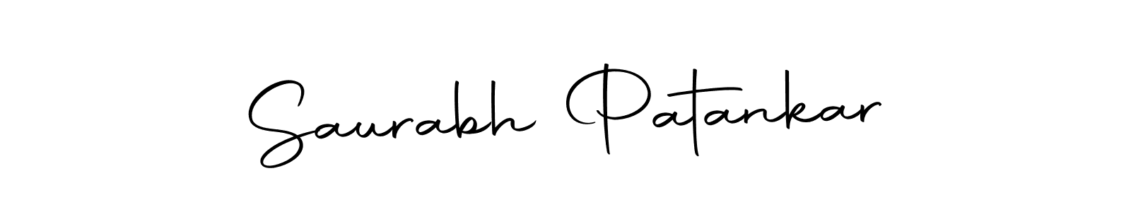 Saurabh Patankar stylish signature style. Best Handwritten Sign (Autography-DOLnW) for my name. Handwritten Signature Collection Ideas for my name Saurabh Patankar. Saurabh Patankar signature style 10 images and pictures png