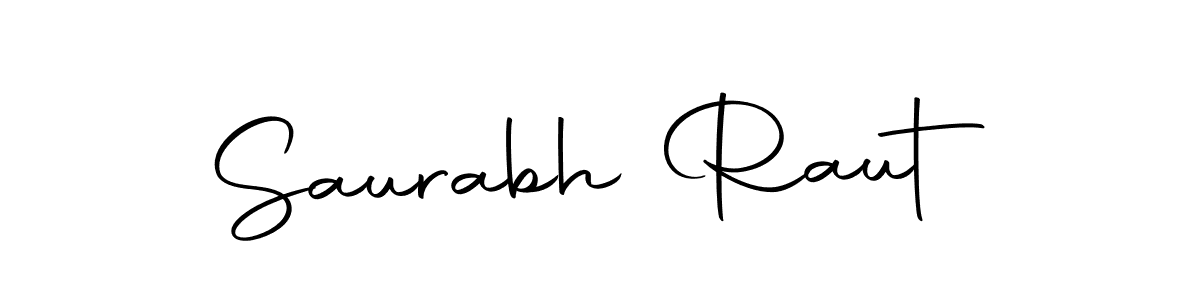 Make a beautiful signature design for name Saurabh Raut. Use this online signature maker to create a handwritten signature for free. Saurabh Raut signature style 10 images and pictures png