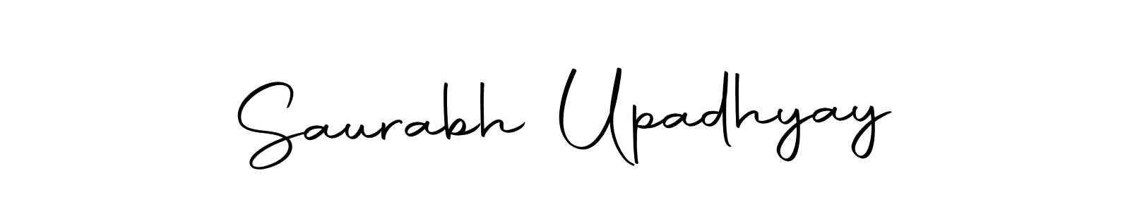 Saurabh Upadhyay stylish signature style. Best Handwritten Sign (Autography-DOLnW) for my name. Handwritten Signature Collection Ideas for my name Saurabh Upadhyay. Saurabh Upadhyay signature style 10 images and pictures png