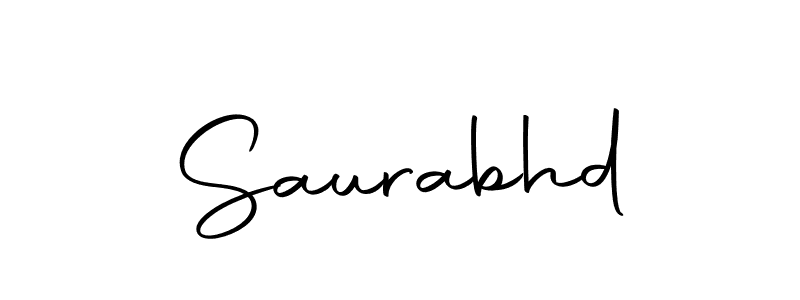 Saurabhd stylish signature style. Best Handwritten Sign (Autography-DOLnW) for my name. Handwritten Signature Collection Ideas for my name Saurabhd. Saurabhd signature style 10 images and pictures png