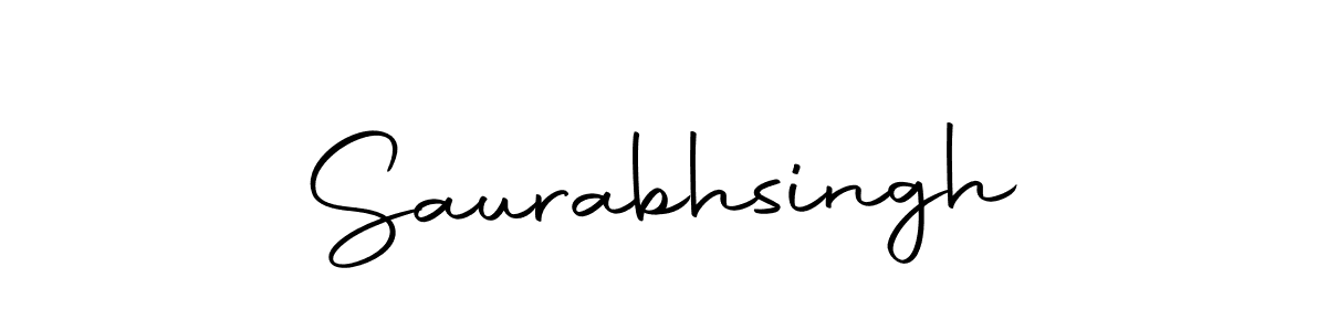 Saurabhsingh stylish signature style. Best Handwritten Sign (Autography-DOLnW) for my name. Handwritten Signature Collection Ideas for my name Saurabhsingh. Saurabhsingh signature style 10 images and pictures png