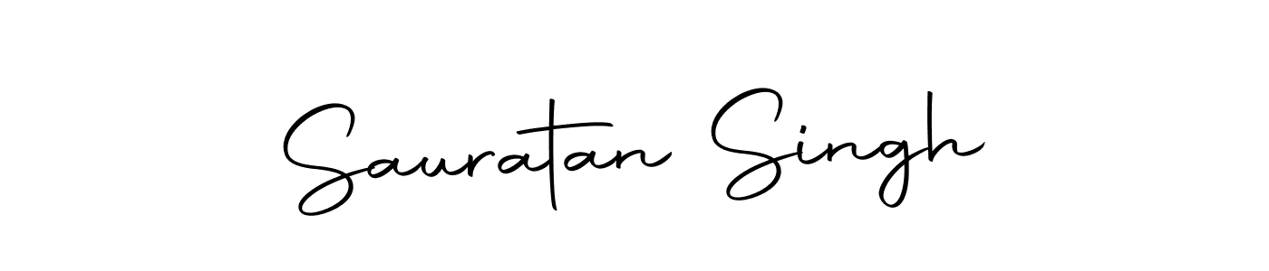 Design your own signature with our free online signature maker. With this signature software, you can create a handwritten (Autography-DOLnW) signature for name Sauratan Singh. Sauratan Singh signature style 10 images and pictures png