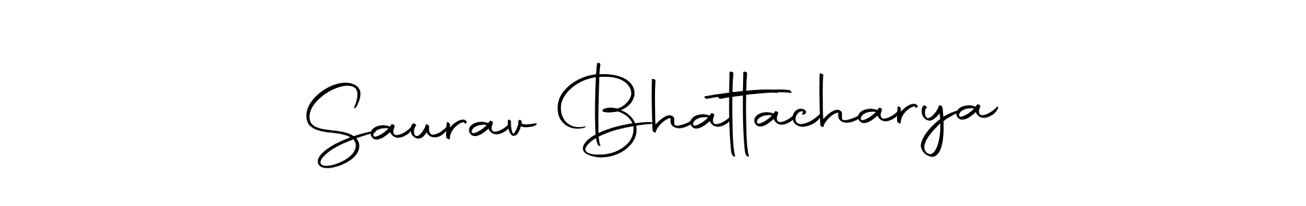 Make a beautiful signature design for name Saurav Bhattacharya. Use this online signature maker to create a handwritten signature for free. Saurav Bhattacharya signature style 10 images and pictures png