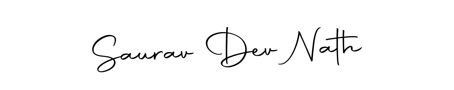 Make a beautiful signature design for name Saurav Dev Nath. Use this online signature maker to create a handwritten signature for free. Saurav Dev Nath signature style 10 images and pictures png