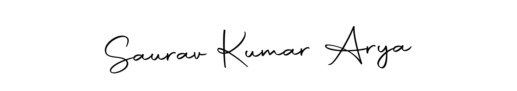 Autography-DOLnW is a professional signature style that is perfect for those who want to add a touch of class to their signature. It is also a great choice for those who want to make their signature more unique. Get Saurav Kumar Arya name to fancy signature for free. Saurav Kumar Arya signature style 10 images and pictures png