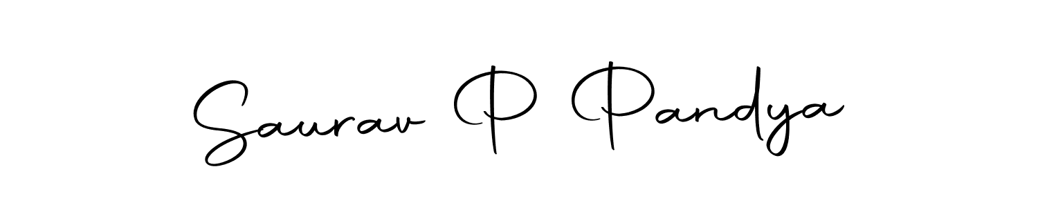 Similarly Autography-DOLnW is the best handwritten signature design. Signature creator online .You can use it as an online autograph creator for name Saurav P Pandya. Saurav P Pandya signature style 10 images and pictures png